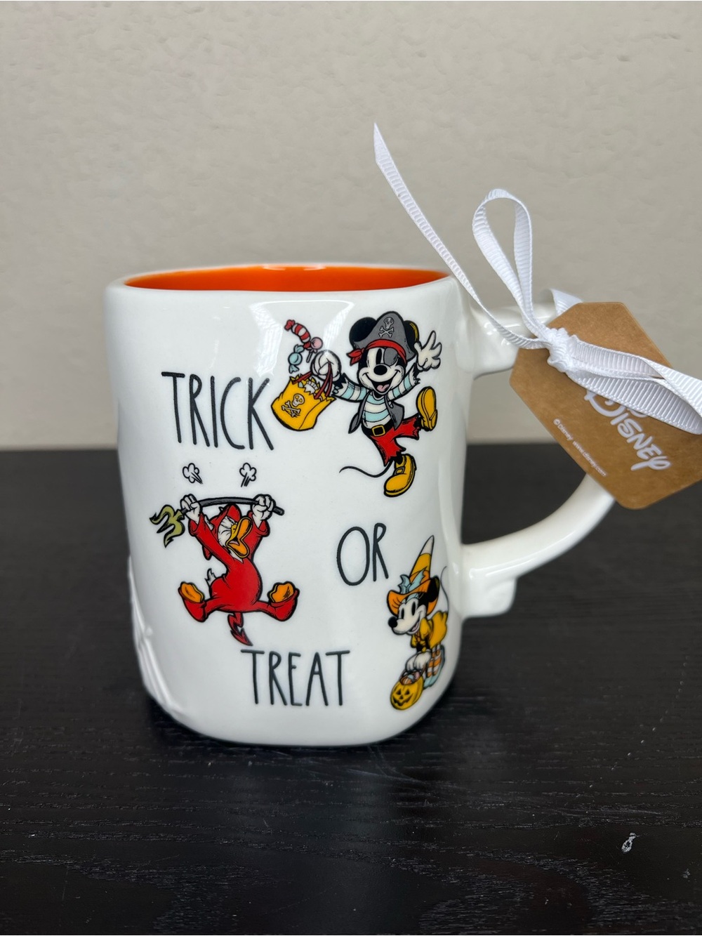 NEW Rae Dunn x Disney Halloween 2026 Mickey, Donald & Minnie Trick or Treat Mug